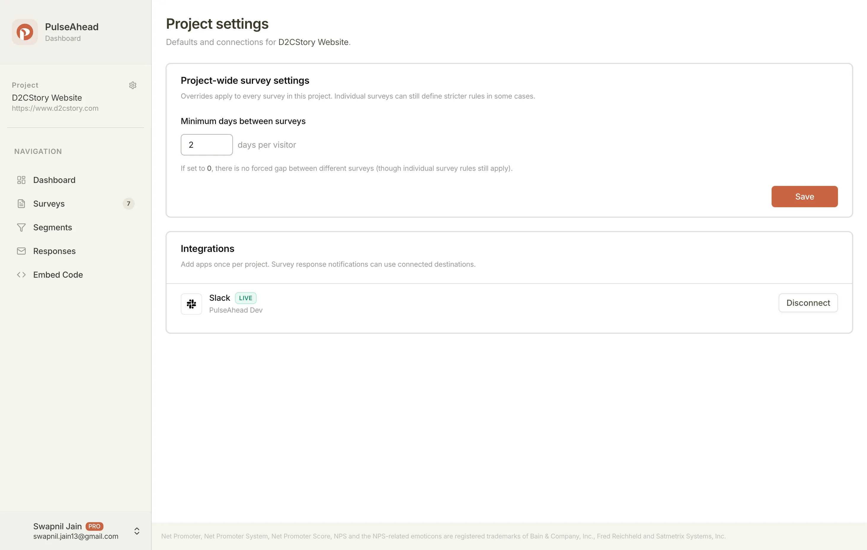 Slack authorization success