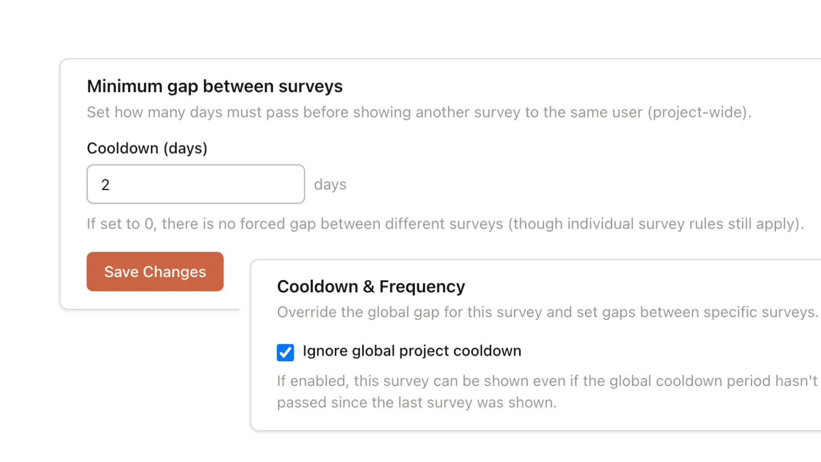 Frequency Caps and Global Cooldowns