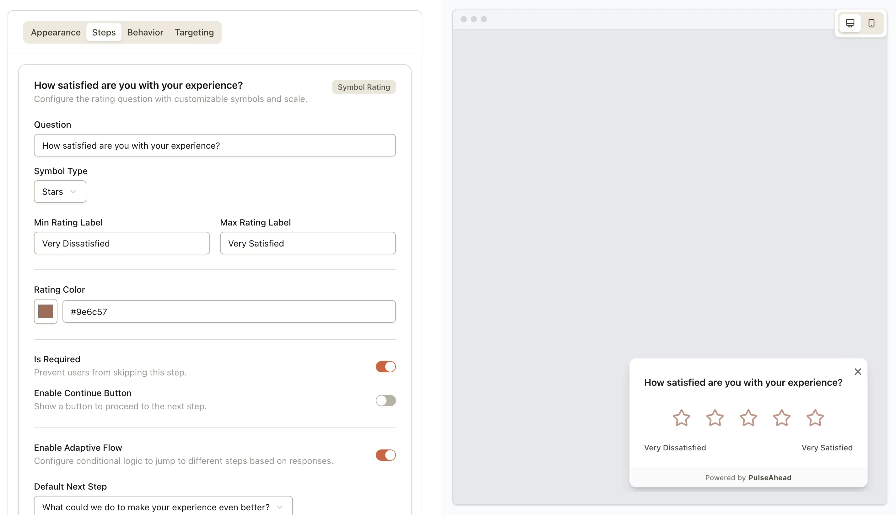 CSAT survey analytics dashboard
